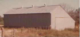 Hay barn standing